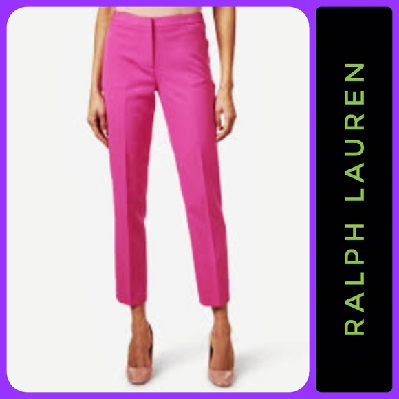 Ralph Lauren Blue Label Pants - Ralph Lauren | Pink Capri Pants